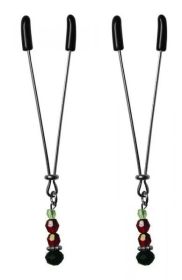 Sexperiments Ruby Black Nipple Clamps